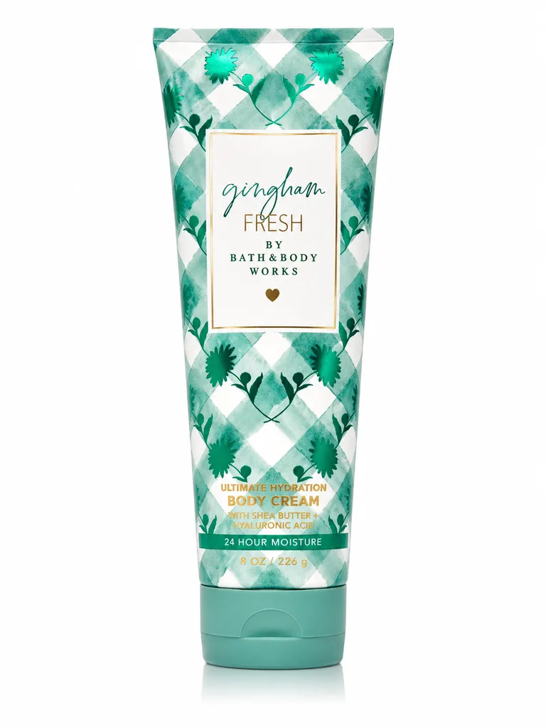Gingham Fresh Body Cream 8oz