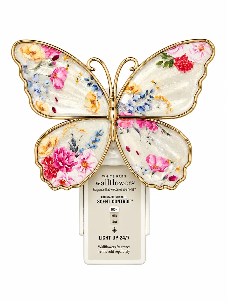 Wallflower Plug Floral Butterfly