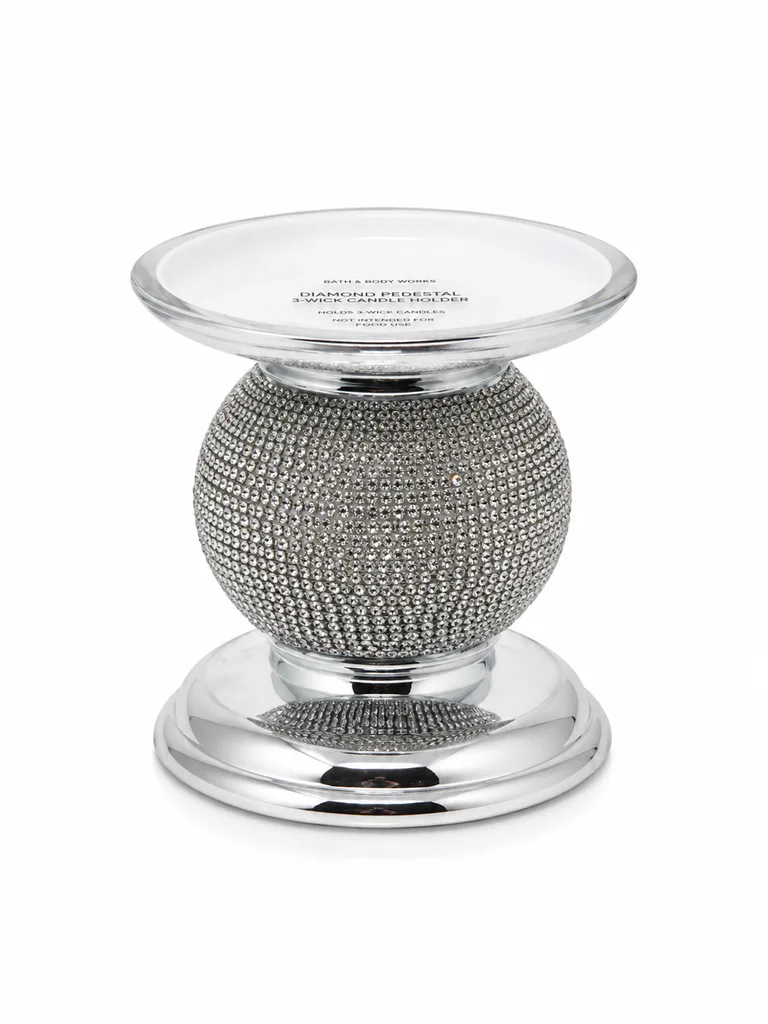Porta Candela Bling Pedestal