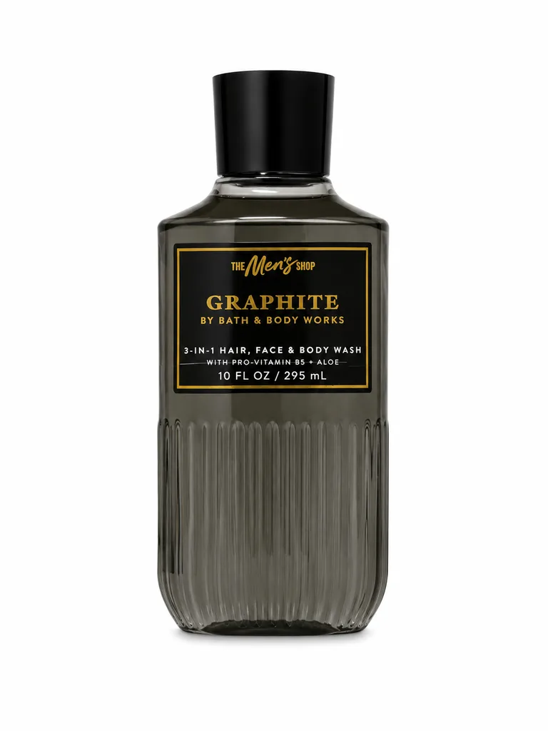 Graphite 3in1 Hair, Face & Body Wash 295ml