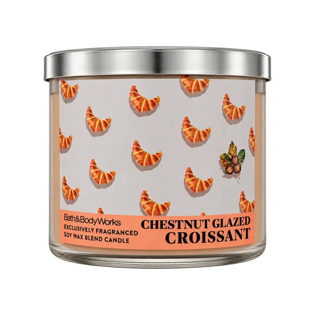 Candela Chestnut Glazed Croissant 411g