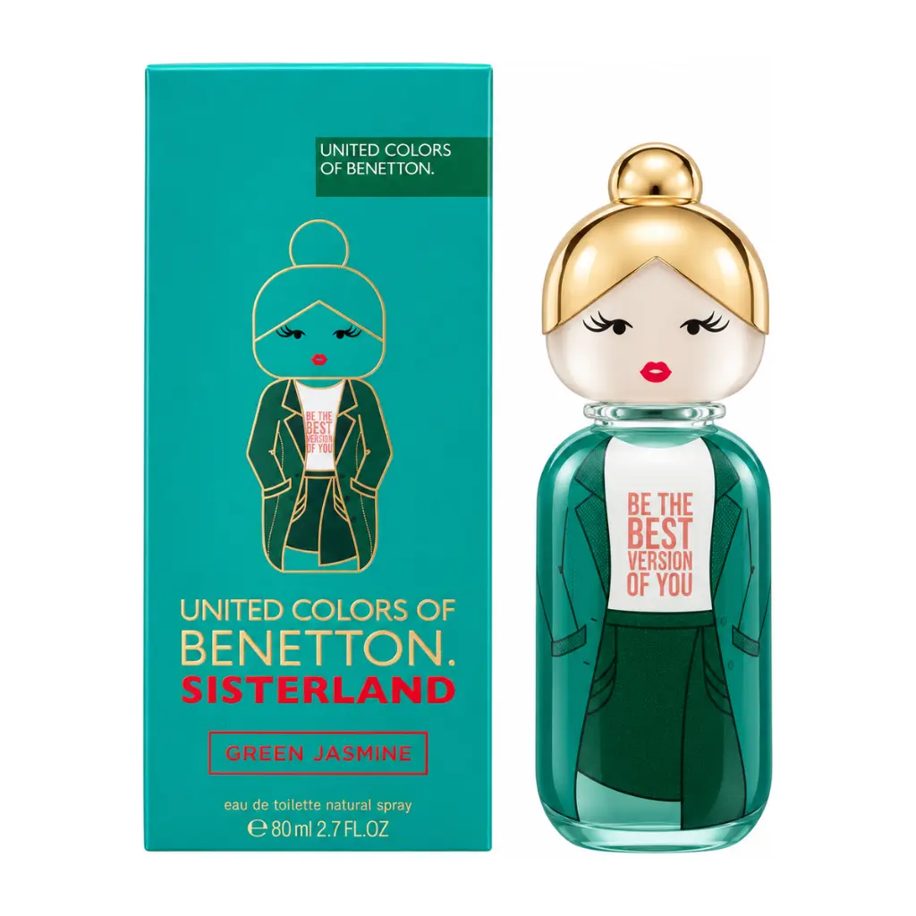 Benetton Sisterland Green Jasmine Edt 80ml