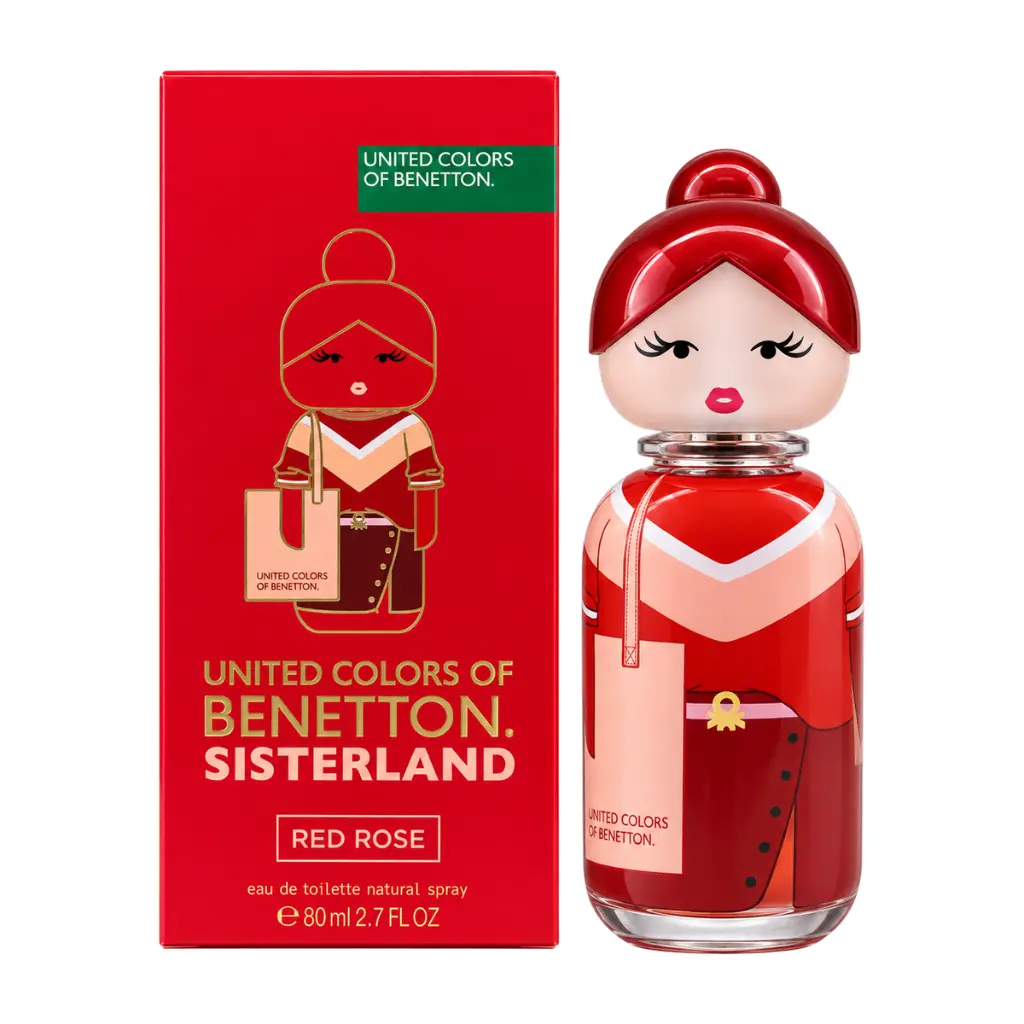 Benetton Sisterland Red Rose Edt 80ml