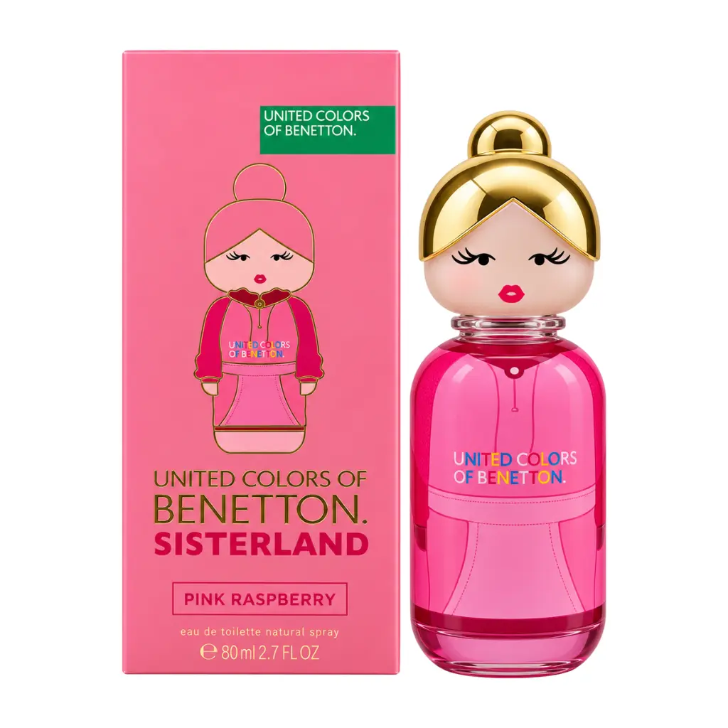 Benetton Sisterland Pink Raspberry Edt 80ml