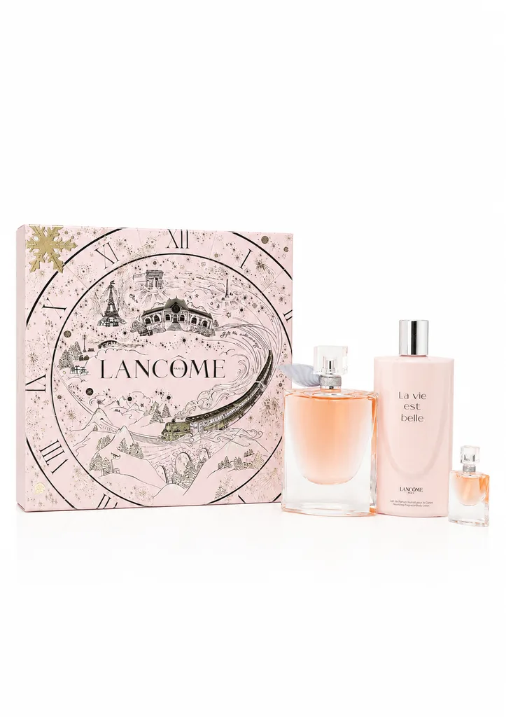 Set Lancome La Vie Est Belle 3P Edp 100ml + 4ml + Body Lotion 200ml