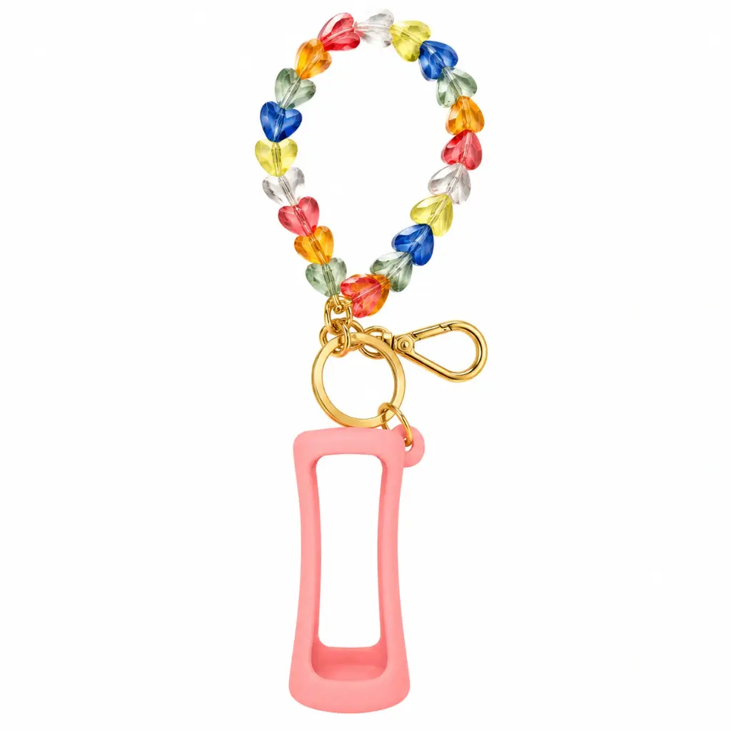 Porta Antibacterial Spray Pink Wristlet