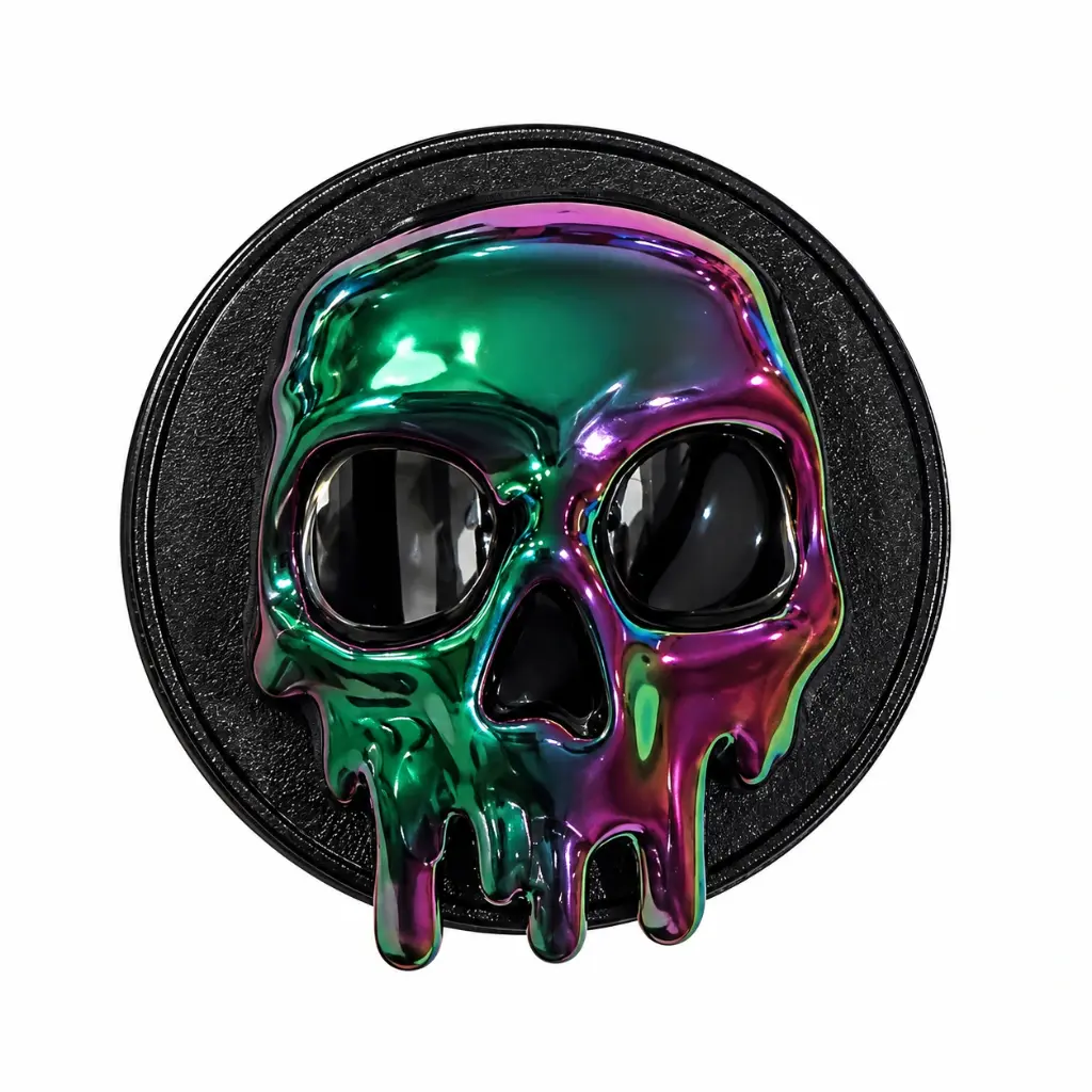 Porta Fragancia Skull