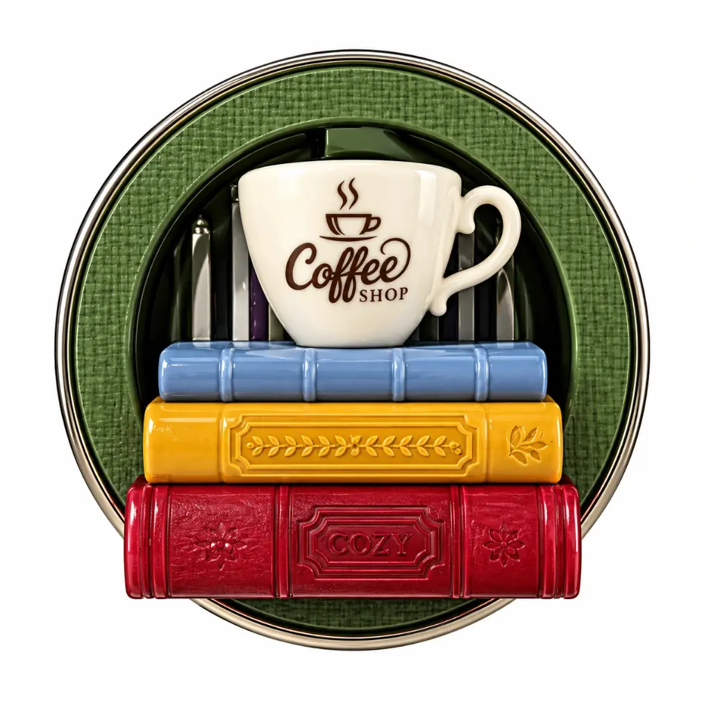 Porta Fragancia Mug & Books